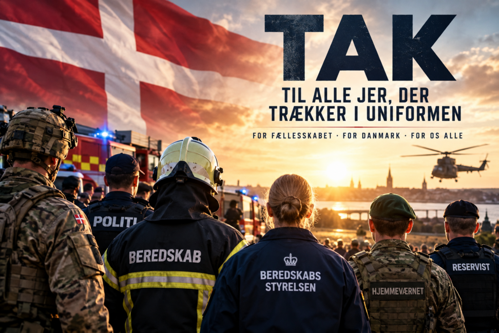 Tak til uniformerede for deres indsats