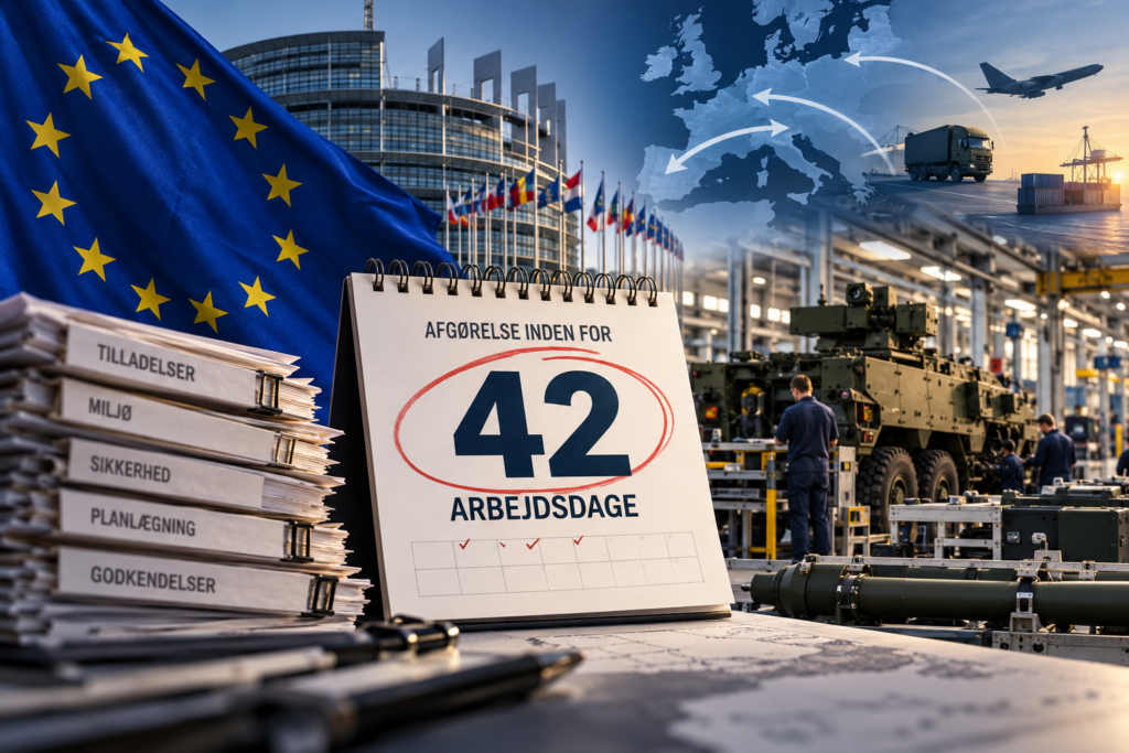 EU-kalender med militære billeder
