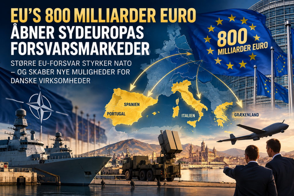 EU’s forsvarsmilliarder åbner sydlige markeder
