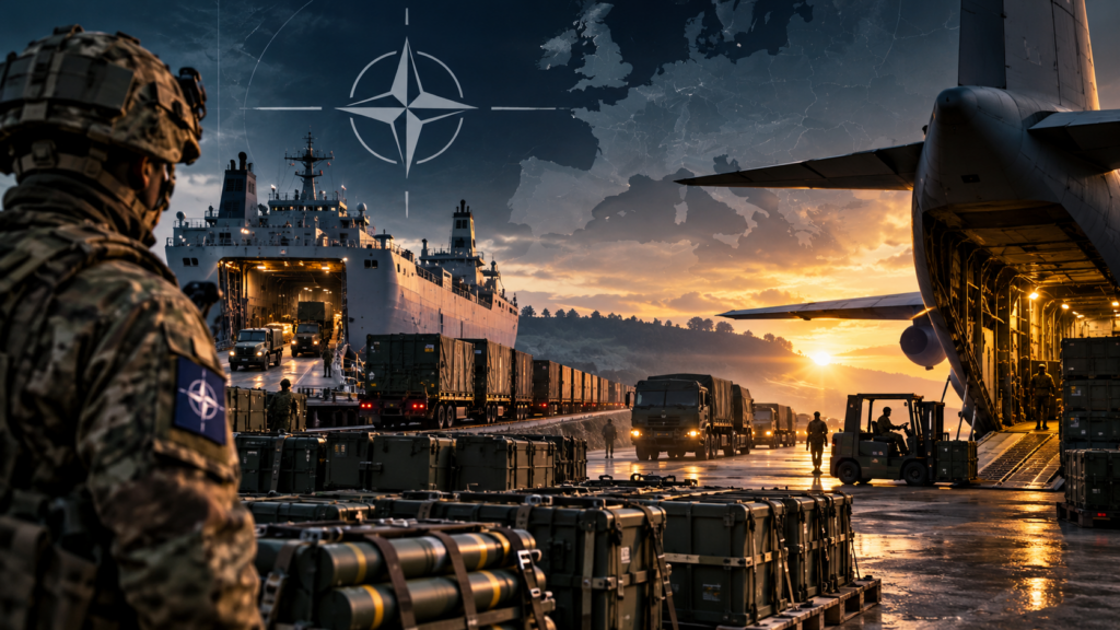 NATO-operationer ved solopgang